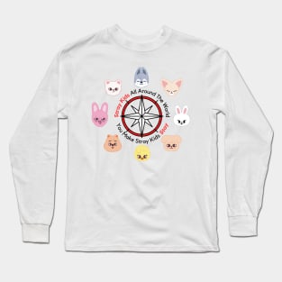 Stray kids Skzoo compass Long Sleeve T-Shirt